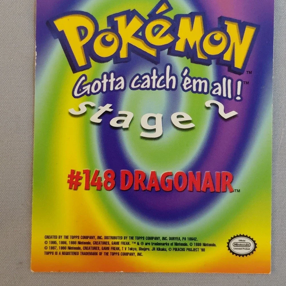 1999 Topps Pokemon First Movie LOT Dragonair E11 Ivysaur E2 Venusaur E3 Vintage
